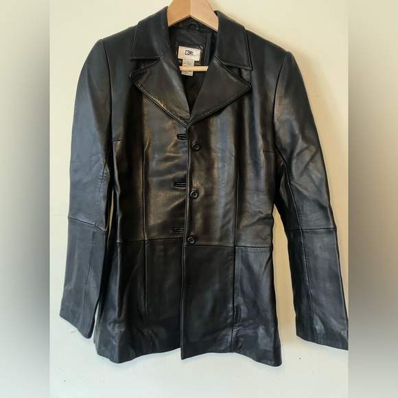 bp Jackets & Blazers - BP Classic Black Leather Jacket